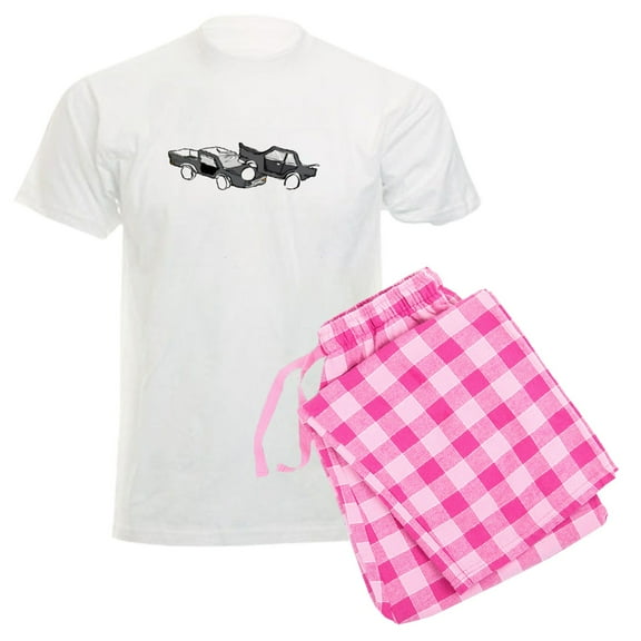 CafePress - Demo Derby Life Is Better At Demolition Tr Pajamas - Men's Light Loose Fit Cotton Pajama Set