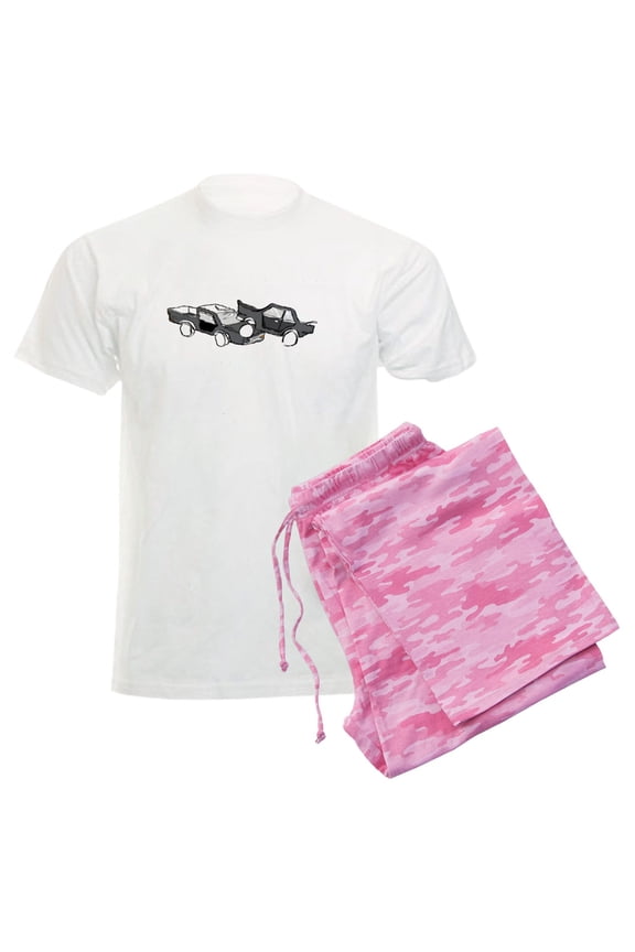 - Demo Derby Life Is Better At Demolition Tr Pajamas - Men's Light Loose Fit Cotton Pajama Set