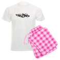 thumbnail image 1 of CafePress - Demo Derby Life Is Better At Demolition Tr Pajamas - Men's Light Loose Fit Cotton Pajama Set, 1 of 7