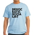 thumbnail image 1 of CafePress - Democratic Socialist Stencil Light T Shirt - Men's Classic Graphic T-Shirt, 1 of 4