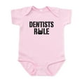 thumbnail image 1 of CafePress - Dentists Rule Infant Bodysuit - Baby Light Bodysuit, Size Newborn - 24 Months, 1 of 4