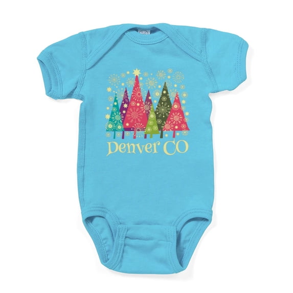 CafePress - Denver Colorado - Cute Infant Bodysuit Baby Romper - Size Newborn - 24 Months
