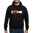 thumbnail image 1 of CafePress - Denver, Colorado Flag Distressed Hoodie (Dark) - Pullover Hoodie, Classic, Comfortable Hooded Sweatshirt, 1 of 4