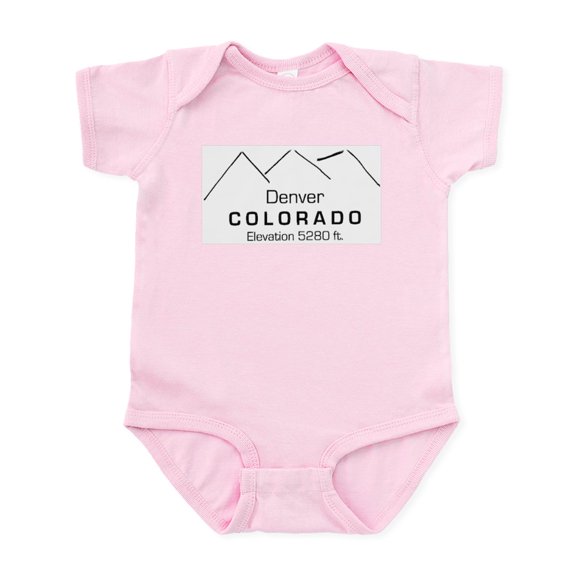 CafePress - Denver Colorado Infant Bodysuit - Baby Light Bodysuit, Size Newborn - 24 Months