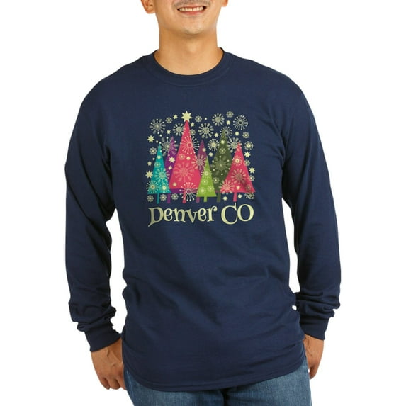 CafePress - Denver Colorado Long Sleeve Dark T Shirt - Long Sleeve Dark T-Shirt