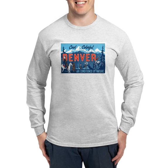 CafePress - Denver Colorado Long Sleeve T Shirt - Unisex Cotton Long Sleeve T-Shirt