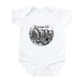 thumbnail image 1 of CafePress - Denver Downtown City Landmarks Black And Body Suit - Baby Light Bodysuit, Size Newborn - 24 Months, 1 of 4