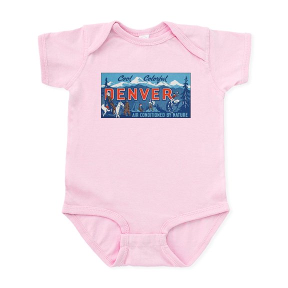CafePress - Denver Infant Creeper - Baby Light Bodysuit, Size Newborn - 24 Months