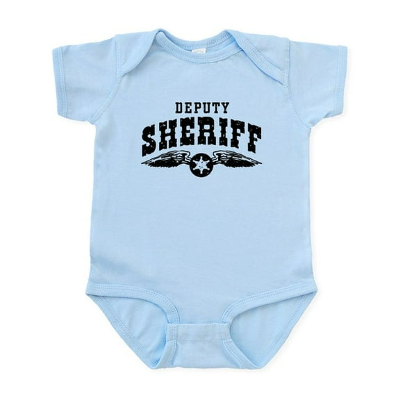 CafePress - Deputy Sheriff Infant Bodysuit - Baby Light Bodysuit, Size Newborn - 24 Months