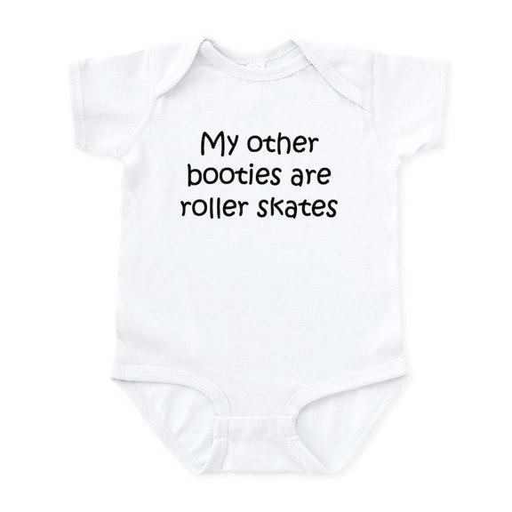 CafePress - Derby Booties Infant Bodysuit - Baby Light Bodysuit, Size Newborn - 24 Months