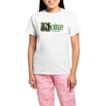 thumbnail image 1 of CafePress - Derry Dragon (Gaelic) Women's Light Pajamas - Women's Short Sleeve Print T-Shirt and Pants Light Cotton Pajama Set, 1 of 7