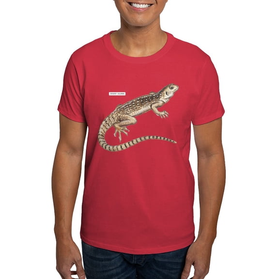 CafePress - Desert Iguana Dark T Shirt - Men's Classic Graphic Cotton T-Shirt