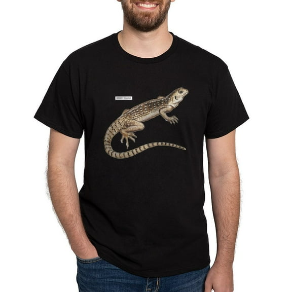 CafePress - Desert Iguana Dark T Shirt - Men's Classic Graphic Cotton T-Shirt