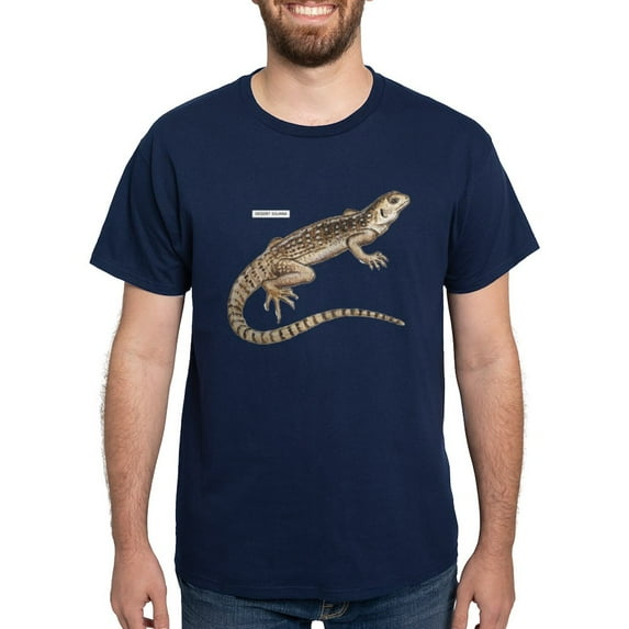 CafePress - Desert Iguana Dark T Shirt - Men's Classic Graphic Cotton T-Shirt