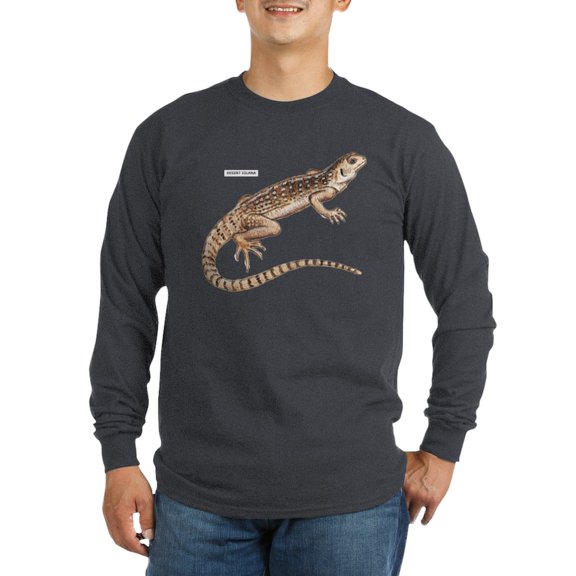 CafePress - Desert Iguana Long Sleeve Dark T Shirt - Long Sleeve Dark T-Shirt