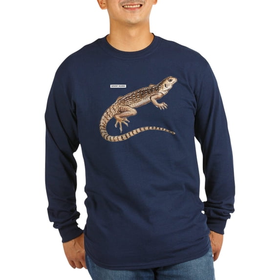 CafePress - Desert Iguana Long Sleeve Dark T Shirt - Long Sleeve Dark T-Shirt