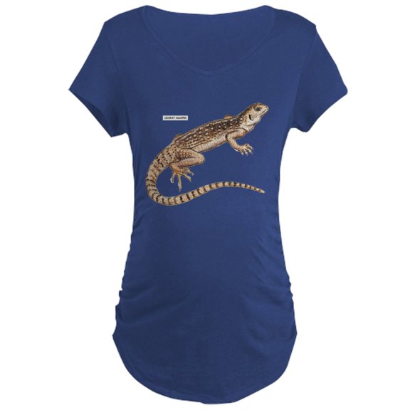 CafePress - Desert Iguana Maternity Dark T Shirt - Maternity Dark T-Shirt