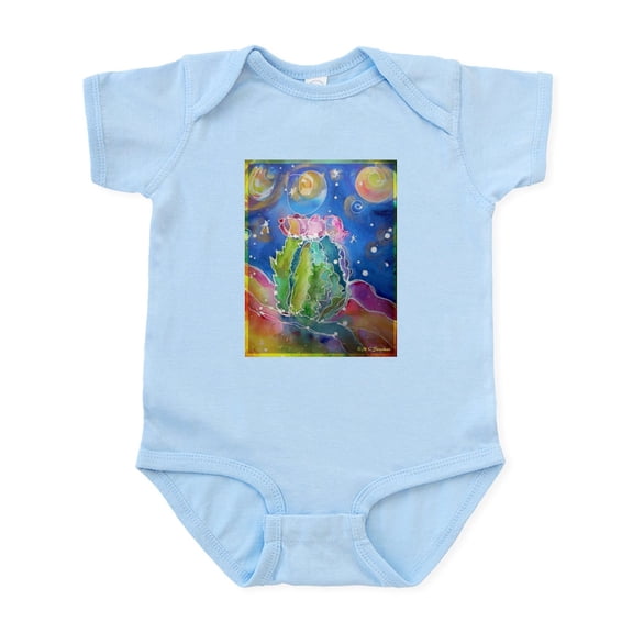 CafePress - Desert Night, Bright, Infant Bodysuit - Baby Light Bodysuit, Size Newborn - 24 Months