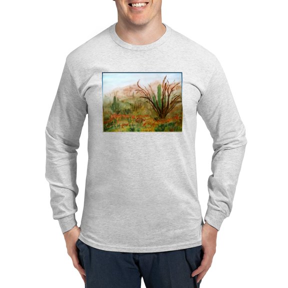 CafePress - Desert, Southwest Art Long Sleeve T Shirt - Unisex Cotton Long Sleeve T-Shirt