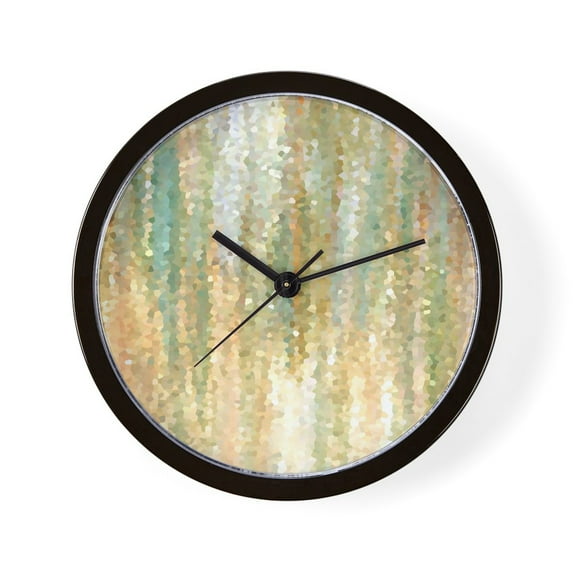 CafePress - Design 30 - 10" Quartz Analog Battery-Powered Modern Wall Clock, Unique