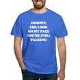 thumbnail image 1 of CafePress - Despite The Look On My Face You're St Dark T Shirt - Men's Classic Graphic Cotton T-Shirt, 1 of 4