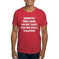 thumbnail image 1 of CafePress - Despite The Look On My Face You're St Dark T Shirt - Men's Classic Graphic Cotton T-Shirt, 1 of 4