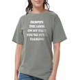 thumbnail image 1 of CafePress - Despite The Look On My Womens Comfort Colors Shirt - Womens Comfort Colors® Shirt, 1 of 1