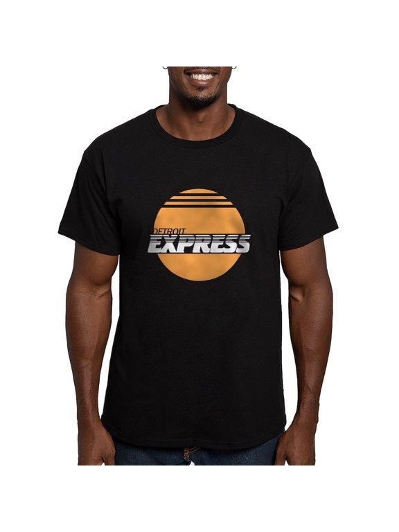 - Detroit Express Men's Fitted T Shirt (Dark) - Men's Fitted T-Shirt