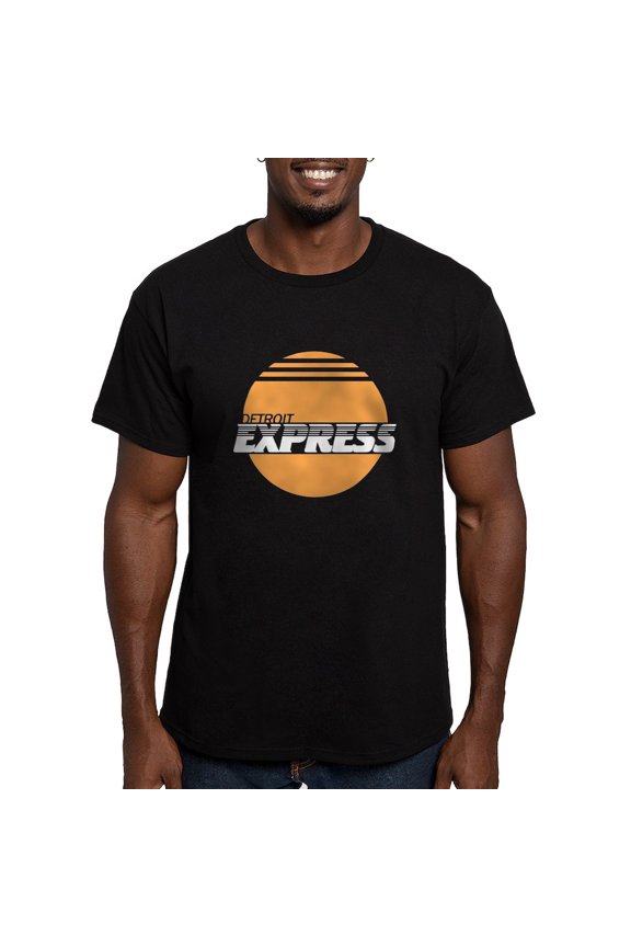 - Detroit Express Men's Fitted T Shirt (Dark) - Men's Fitted T-Shirt