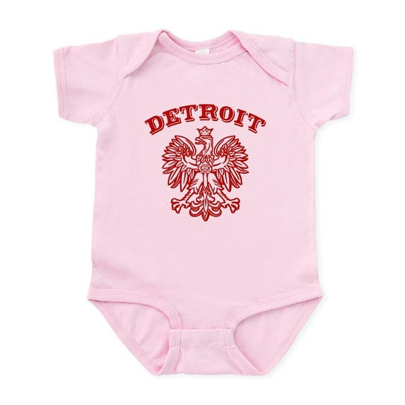 CafePress - Detroit Polish Infant Bodysuit - Baby Light Bodysuit, Size Newborn - 24 Months