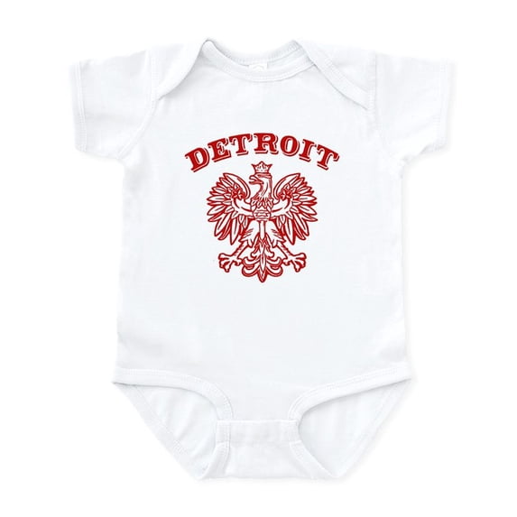 CafePress - Detroit Polish Infant Bodysuit - Baby Light Bodysuit, Size Newborn - 24 Months