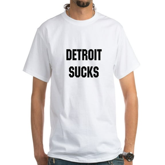 CafePress - Detroit Sucks Shirt - Men's Classic T-Shirts