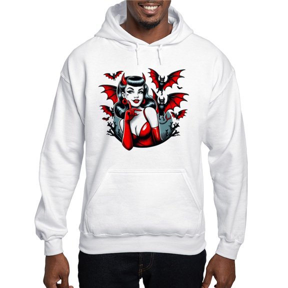 CafePress - Devil Bats - Pullover Hoodie, Hooded Sweatshirt