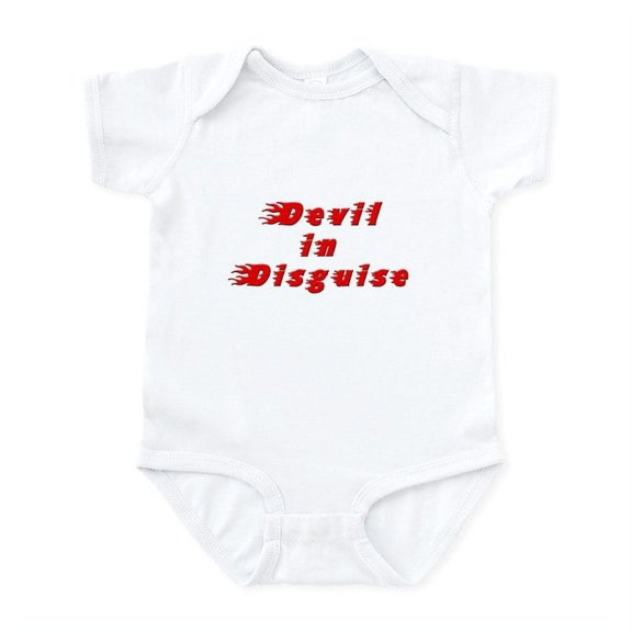 CafePress - Devil In Disguise Infant Bodysuit - Baby Light Bodysuit, Size Newborn - 24 Months