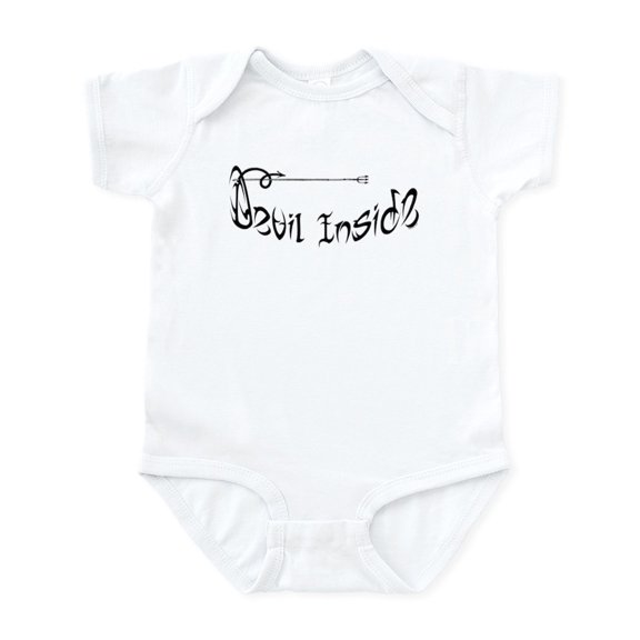 CafePress - Devil Inside Infant Creeper - Baby Light Bodysuit, Size Newborn - 24 Months