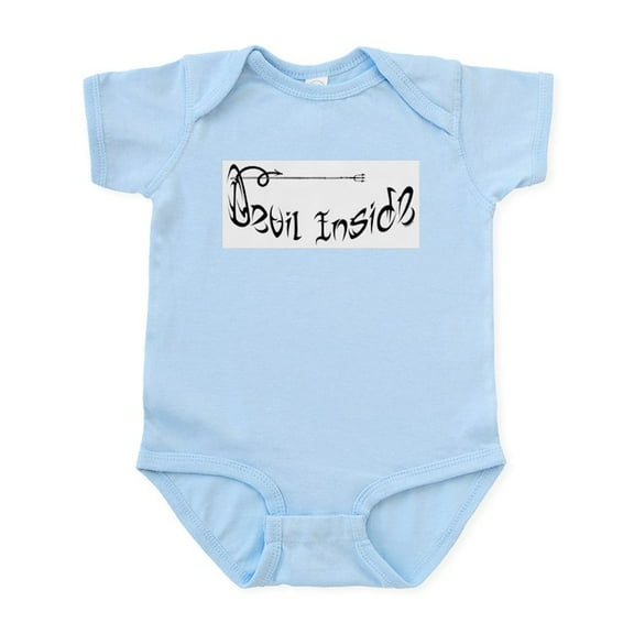 CafePress - Devil Inside Infant Creeper - Baby Light Bodysuit, Size Newborn - 24 Months