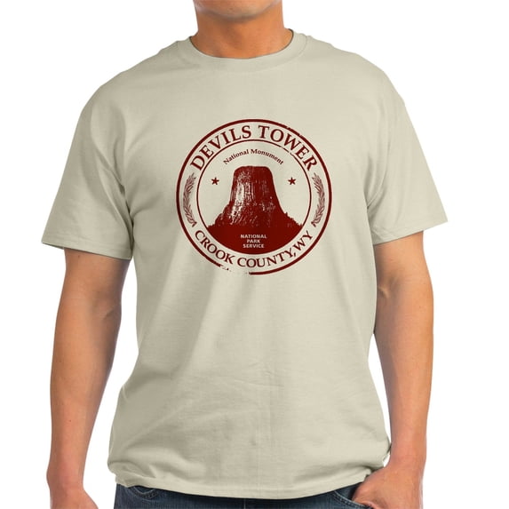 CafePress - Devils Tower Light T Shirt - Men's Classic Graphic T-Shirt