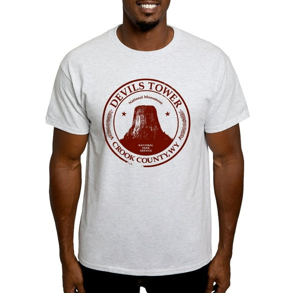 CafePress - Devils Tower Light T Shirt - Men's Classic Graphic T-Shirt
