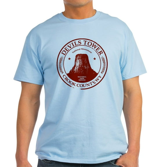 CafePress - Devils Tower Light T Shirt - Men's Classic Graphic T-Shirt