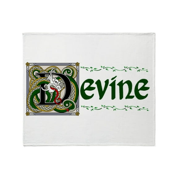 CafePress - Devine Celtic Dragon Throw Blanket - Soft Fleece Throw Blanket, 50"x60" for All Ages