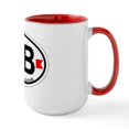 thumbnail image 1 of CafePress - Dewey Beach DE Oval Design Large Mug - 15 oz Ceramic Large White Novelty Mug, 1 of 4