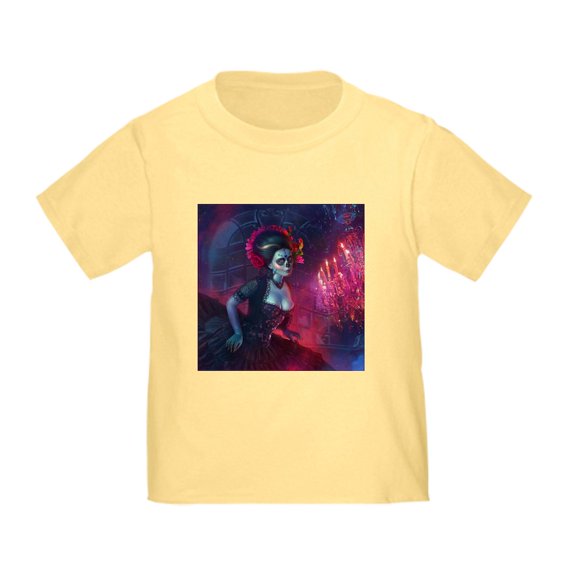 CafePress - Dia De Los Muertos T Shirt - Cute Toddler T-Shirt, 100% Cotton