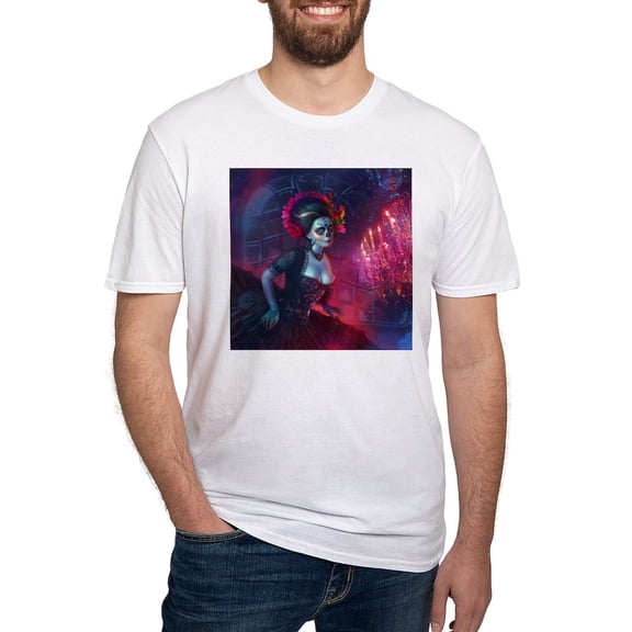 CafePress - Dia De Los Muertos T Shirt - Fitted T-Shirt, Vintage Fit Soft Cotton Tee