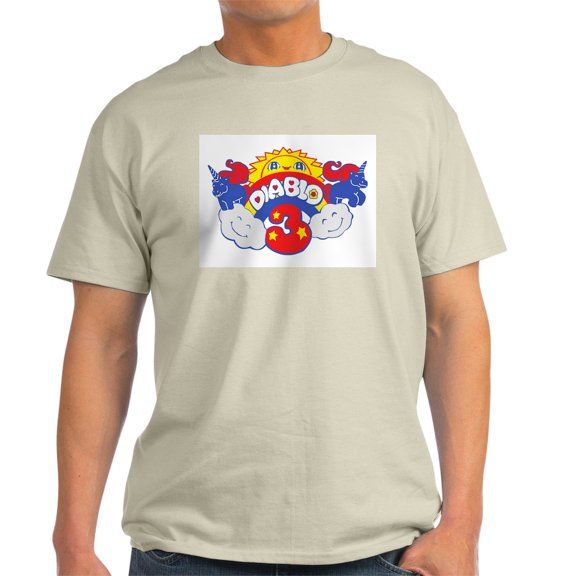 CafePress - Diablo 3 Fun Colored T Shirt - Men's Classic Graphic T-Shirt