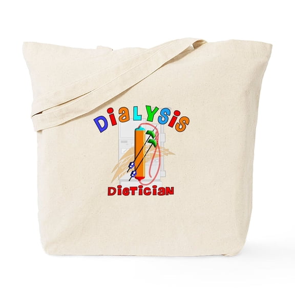 CafePress - Dialysis Tote Bag - Unisex Canvas Tote Bag, Beige, 1-Piece