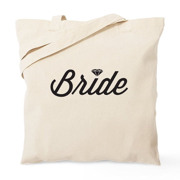 CafePress - Diamond Bride Tote Bag - Unisex Canvas Tote Bag, Beige, 1-Piece