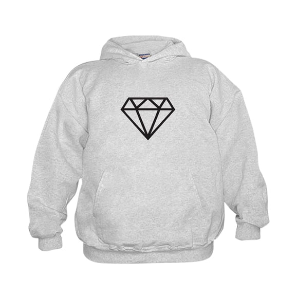 CafePress - Diamond - Kids Hooded Sweatshirt, Classic Hoodie