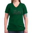 thumbnail image 1 of CafePress - Diamond Princess And Tiara T Shirt - Women's V-Neck Dark T-Shirt, 1 of 1
