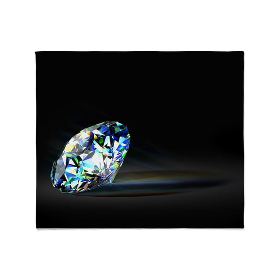 CafePress - Diamond Prism Throw Blanket - Soft Fleece Throw Blanket, 50"x60" for All Ages