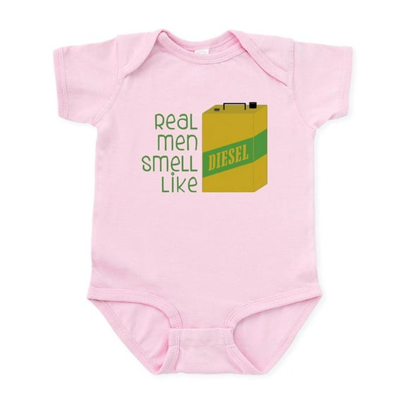 CafePress - Diesel Can Body Suit - Baby Light Bodysuit, Size Newborn - 24 Months